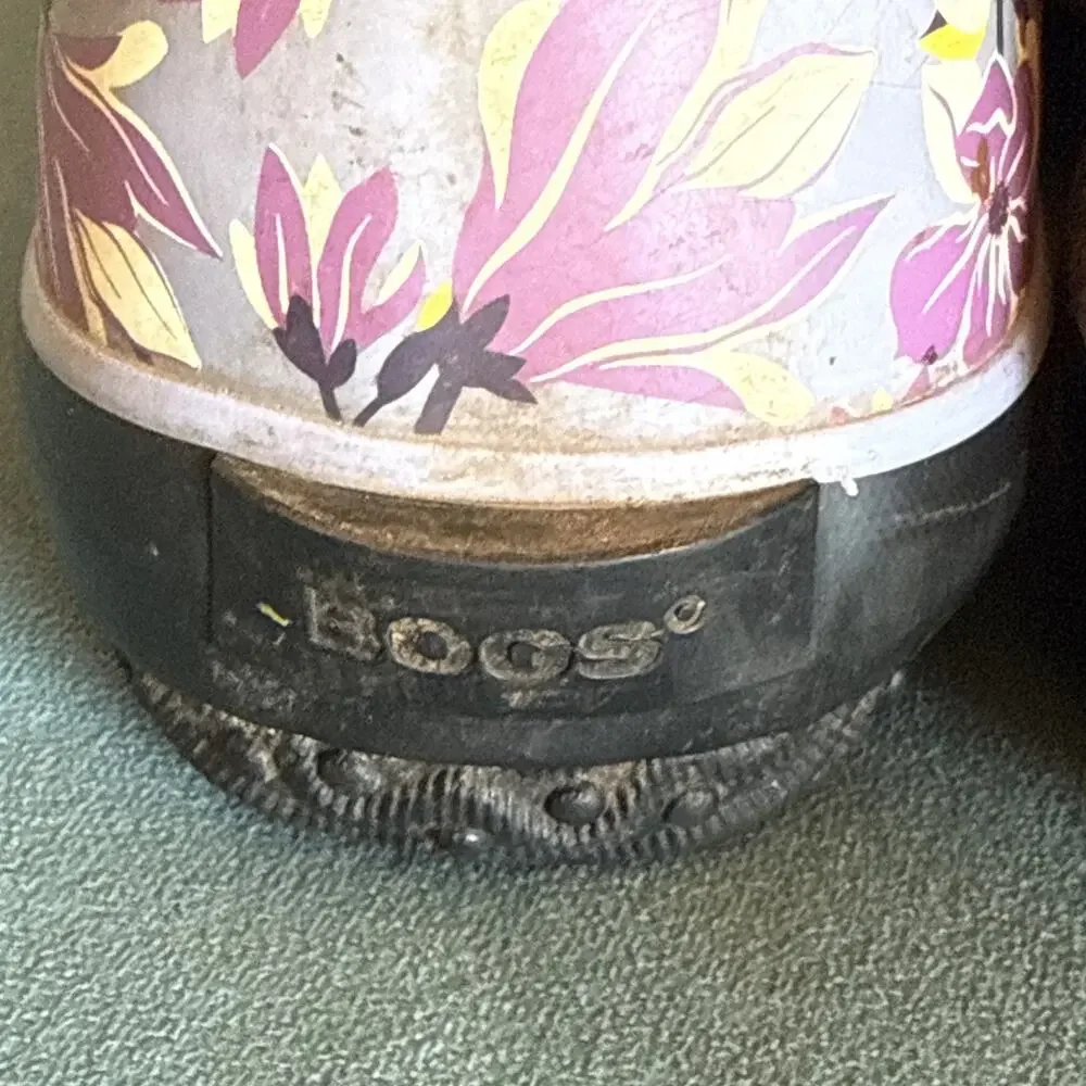 BOGS Women’s Size 10 Waterproof Insulated Rain Muck Boots Floral READ What UC...